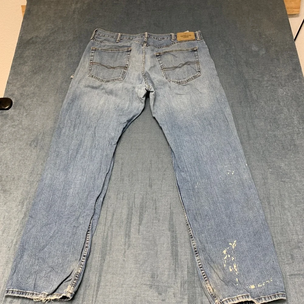 Denizen From Levi's 285 Straight Jeans Men 38x34 Blue Denim Relaxed Fit 5 Pocket